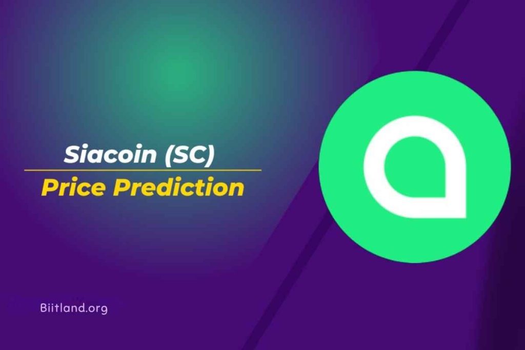 SiaCoin Price Prediction