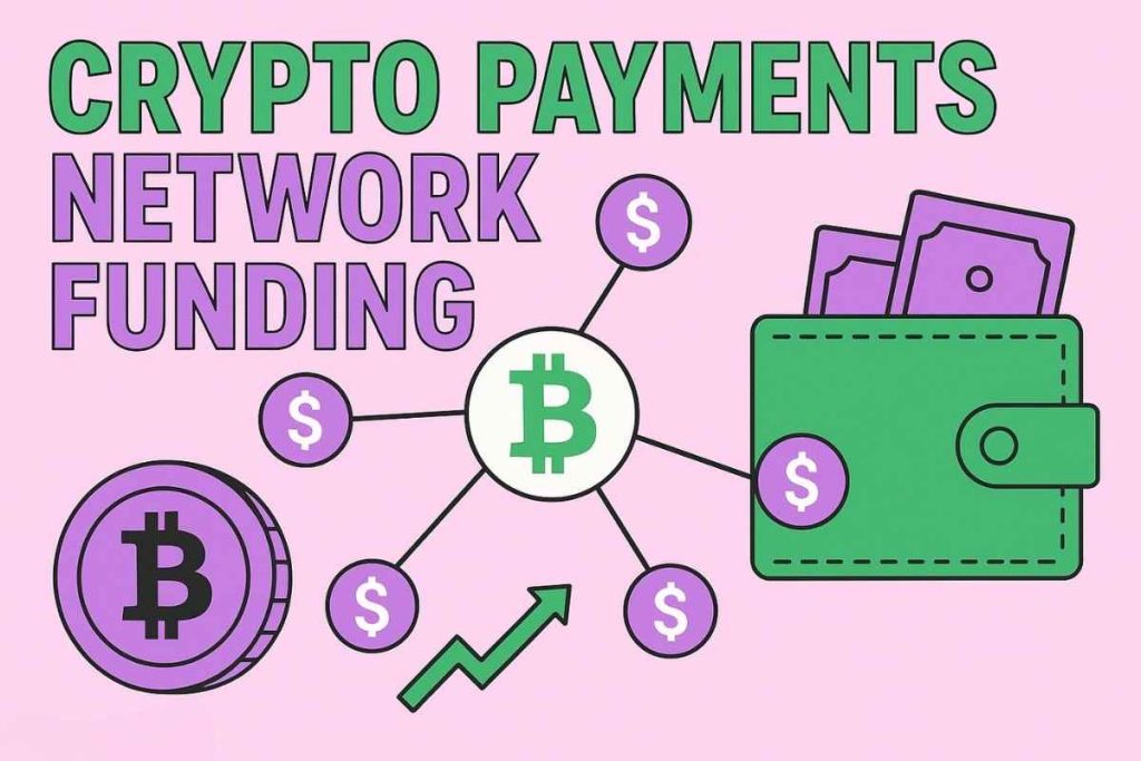 crypto payments network mesh funding