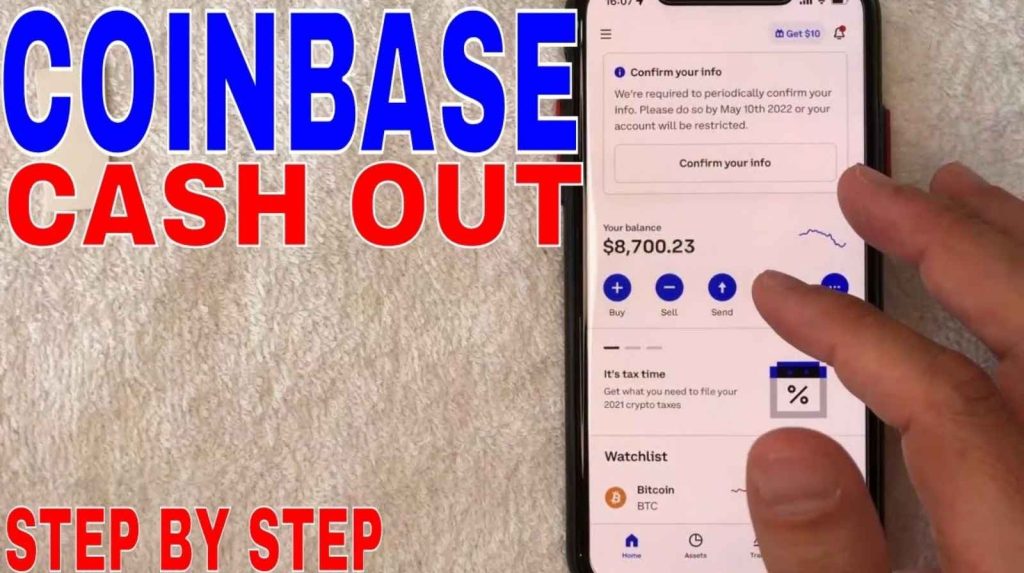How to Cash Out on Coinbase
