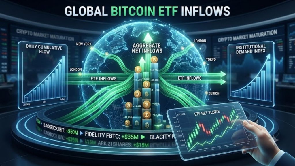 Bitcoin ETF inflows