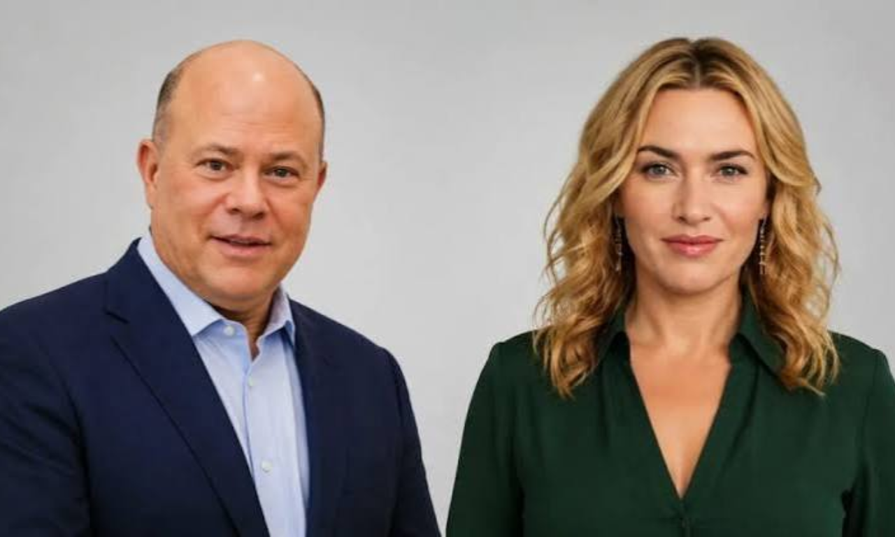 David Tepper and Kate Winslet